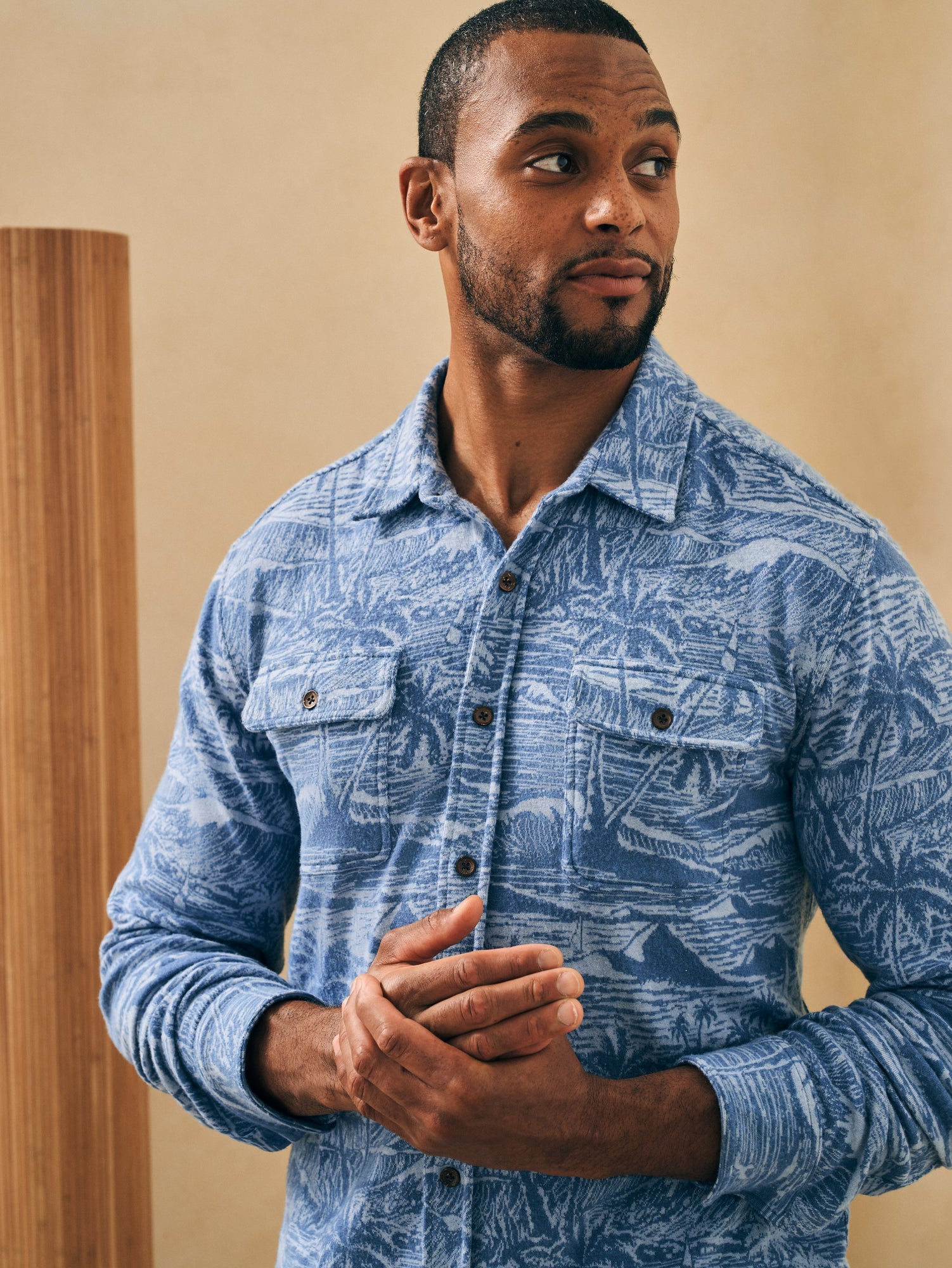 Mens - Legend  Sweater Shirt | Coastal Waters