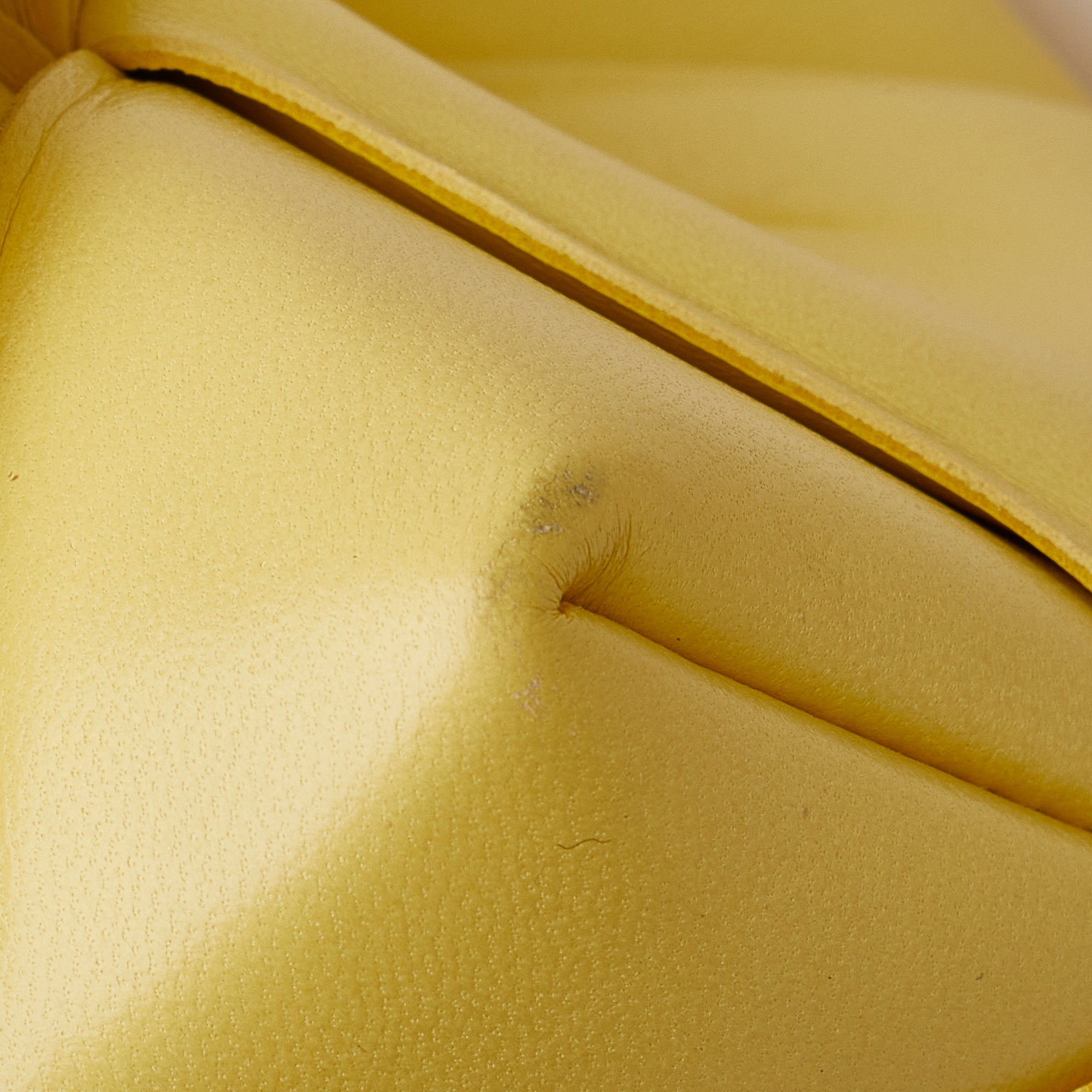 Bottega Veneta Pre-Owned Maxi Intrecciato Padded Leather Satchel | Women | Yellow