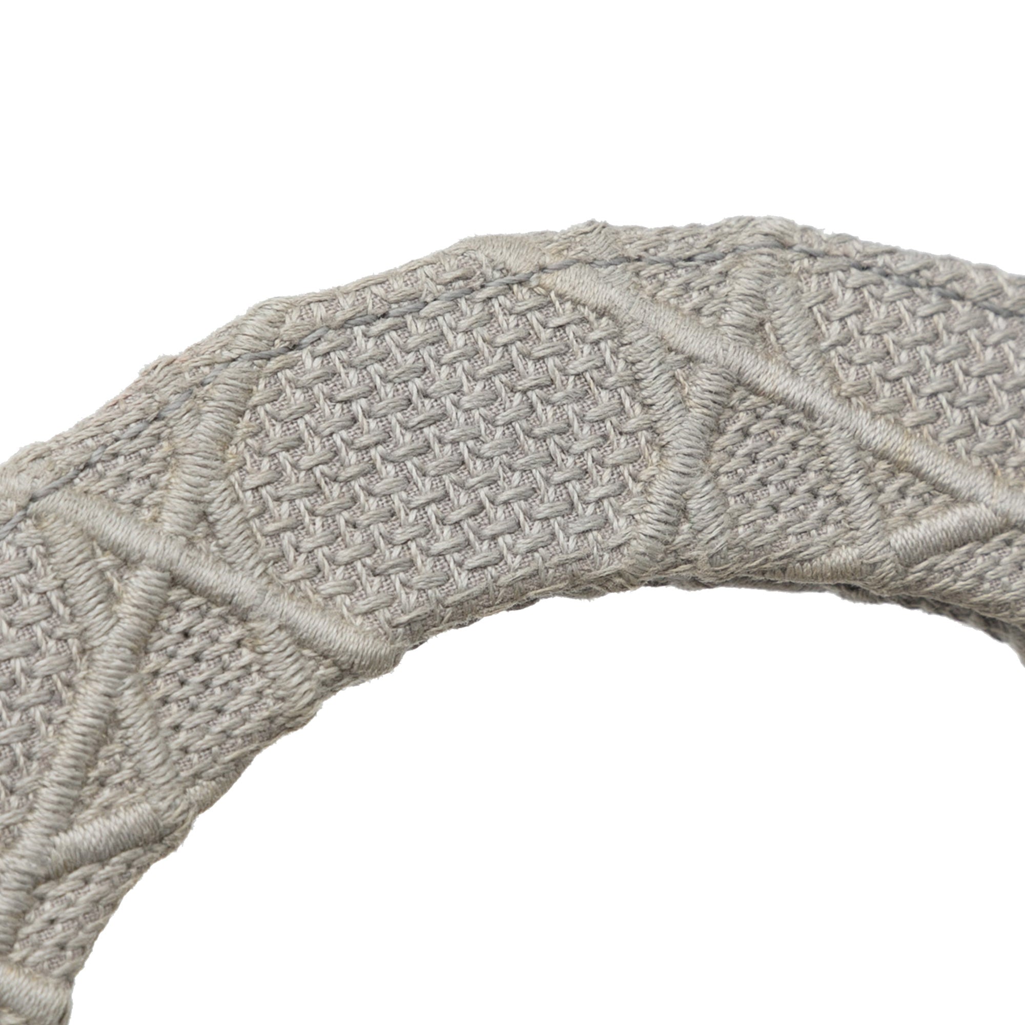 Dior | Pre-Owned Medium Canvas Cannage Lady D Lite - IV | Gray/Light Gray