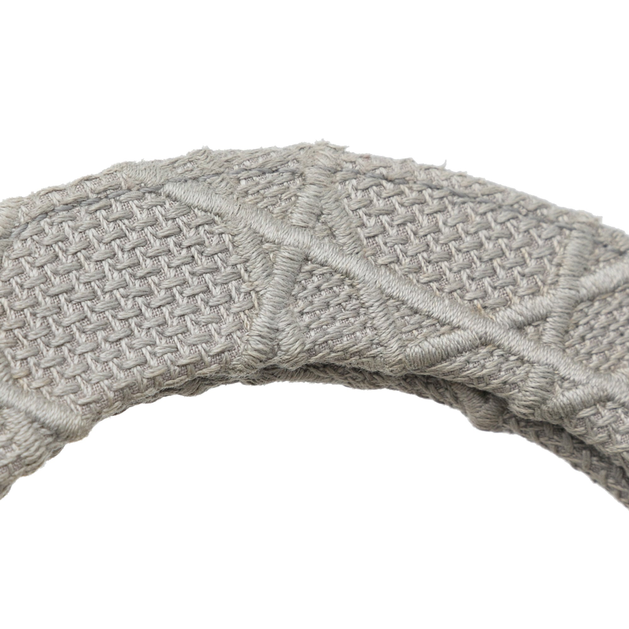 Dior | Pre-Owned Medium Canvas Cannage Lady D Lite - IV | Gray/Light Gray