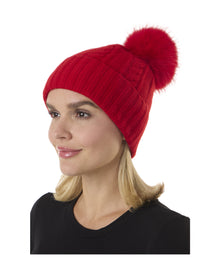Amicale Cashmere | Women | Women's Hat | Red