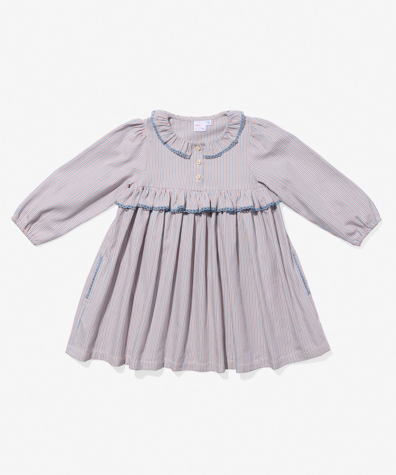 Girls | Hannah Dress | Multi/Blue