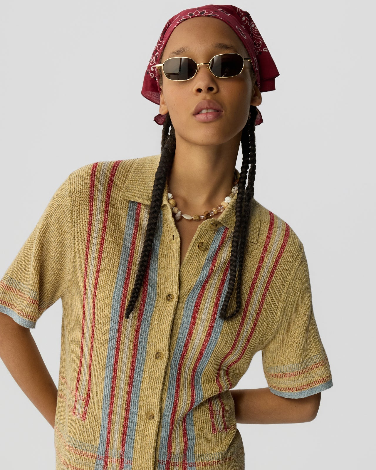 Havana Shirt | Sandstone Combo