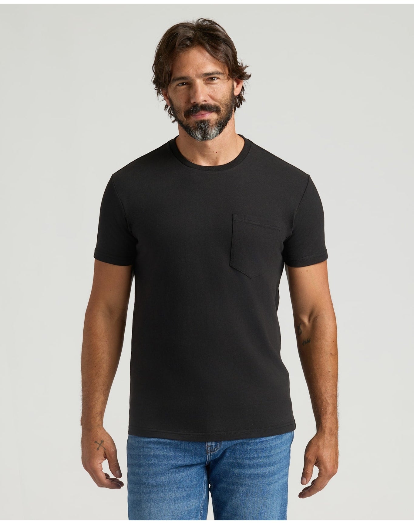Heavyweight Pocket Crew | Black