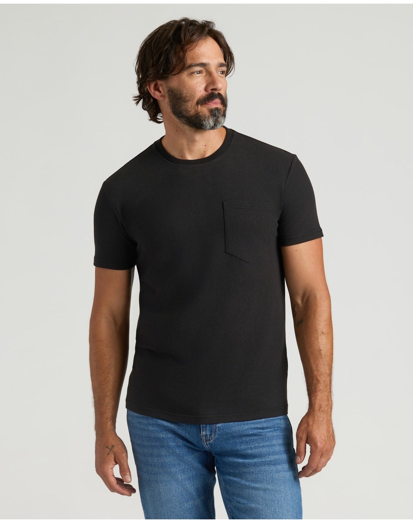 Heavyweight Pocket Crew | Black