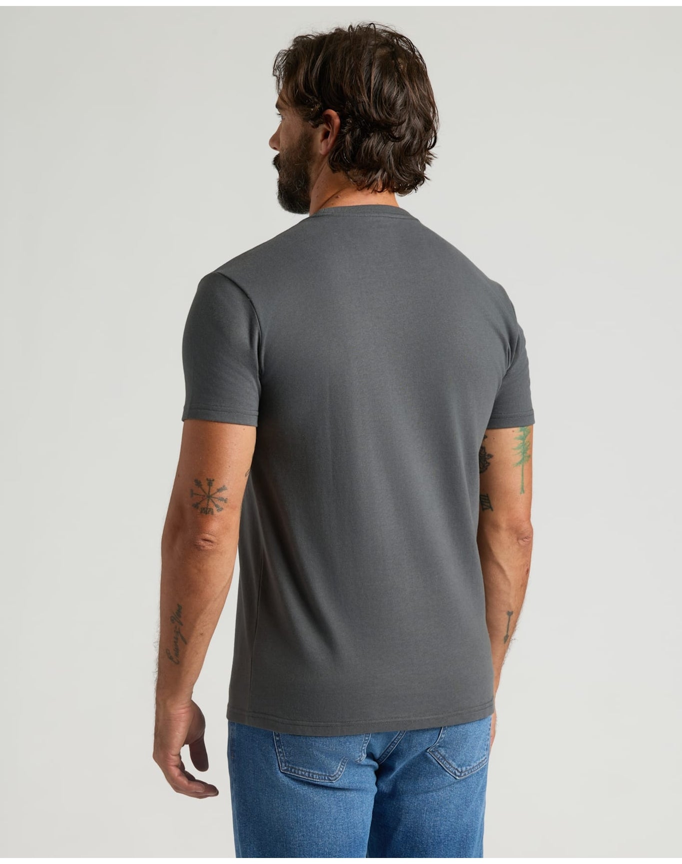 Heavyweight Pocket Crew | Carbon