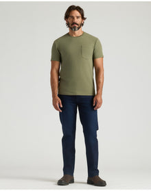 Heavyweight Pocket Crew | Military Green