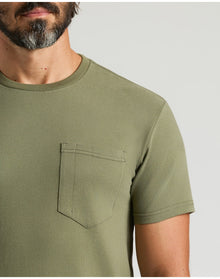 Heavyweight Pocket Crew | Military Green