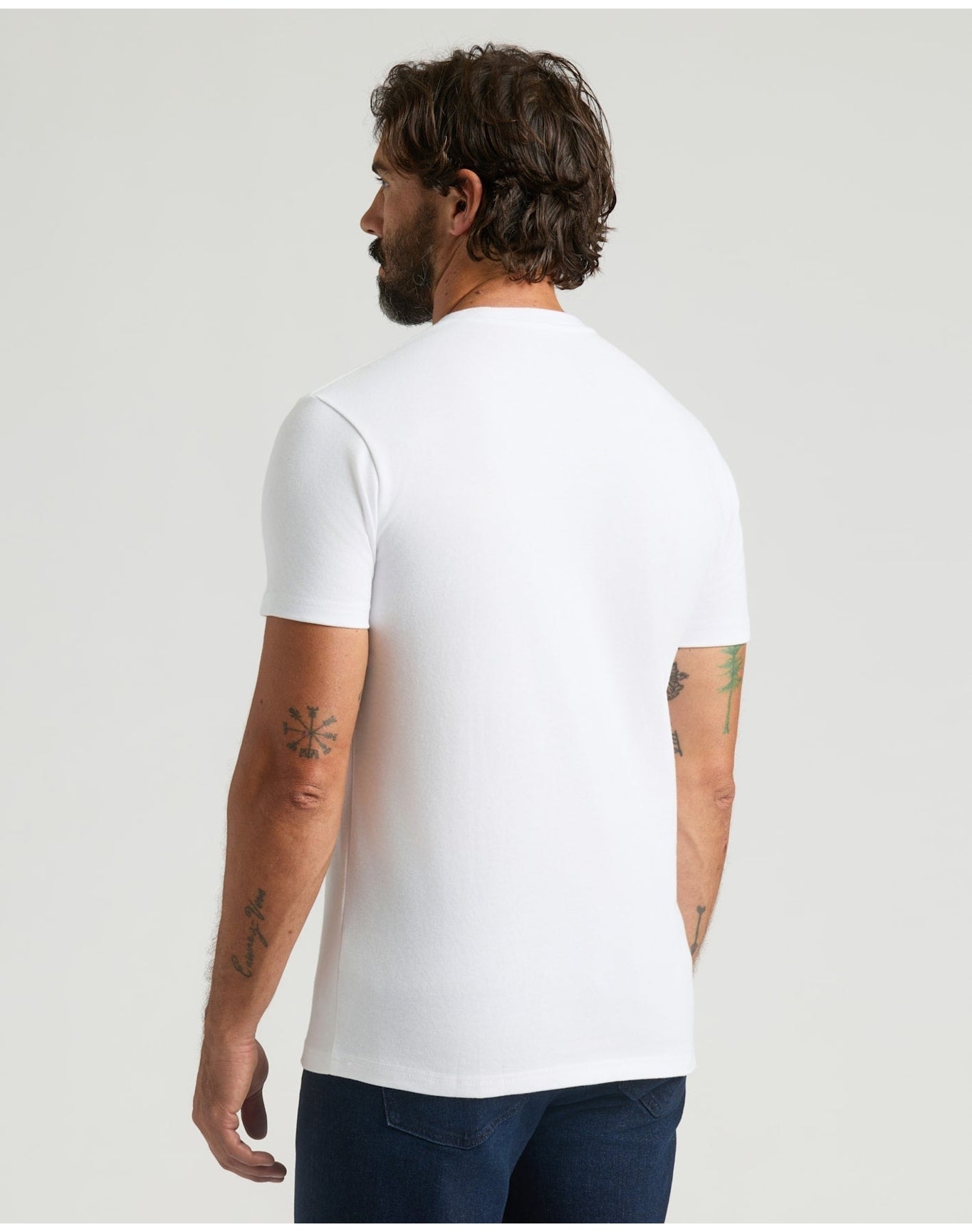 Heavyweight Pocket Crew | White