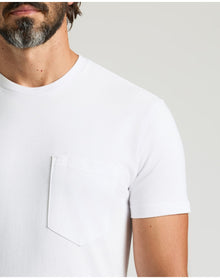 Heavyweight Pocket Crew | White