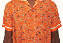 Hibbert Wonder Full Print Classic Fit Capri Collar Shirt | Havana Sun