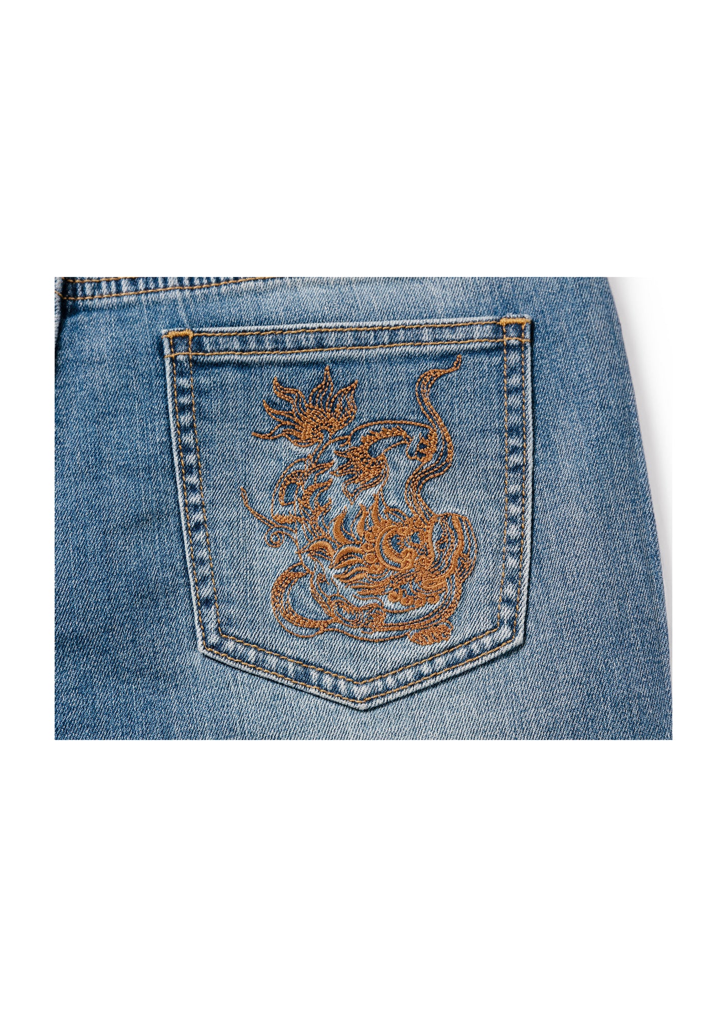 High-Waisted Flared Jeans | Blue