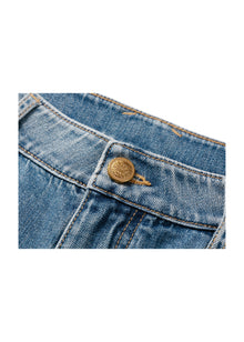 High-Waisted Flared Jeans | Blue