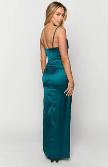Honey Maxi Dress | Teal
