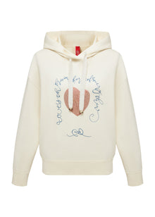 Hooded Sweatshirt | White
