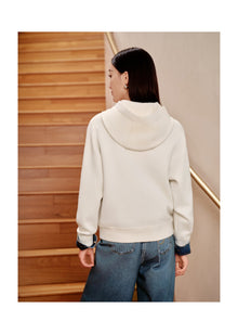 Hooded Sweatshirt | White