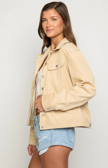 Hugo Cord Western Jacket | Cream