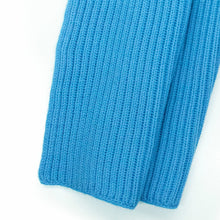 Merino Ribbed Scarf | Light Blue