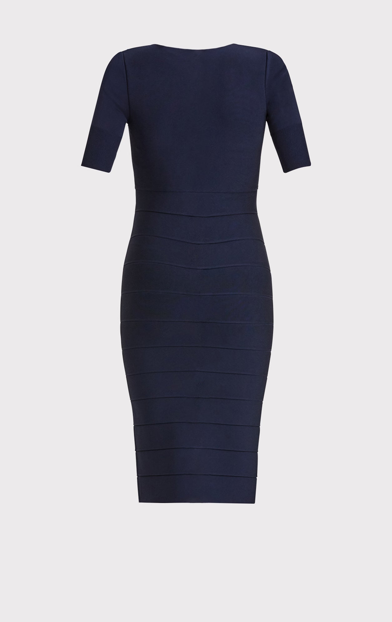 Asymmetric Strappy Icon Dress | Dark Navy