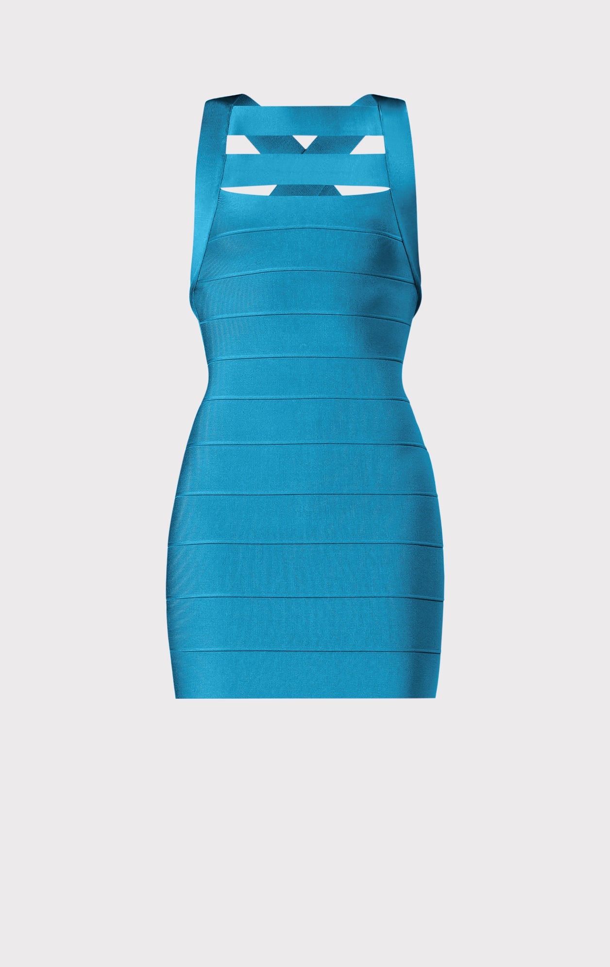 Icon Strappy Mini Dress | Teal