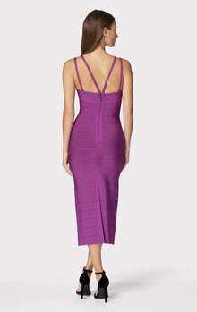 Icon Strappy Midi Dress | Mulberry