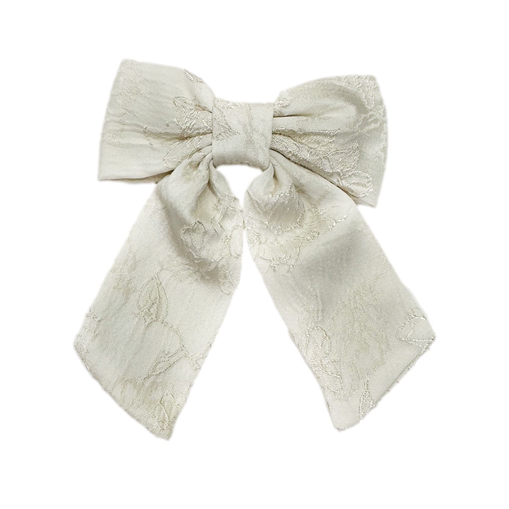 Eliza Petite Hair Bow | Ivory