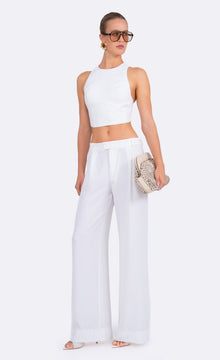 Tessa Crop | White