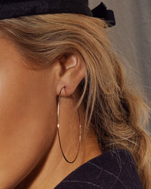 Capri Wire Hoops | Gold