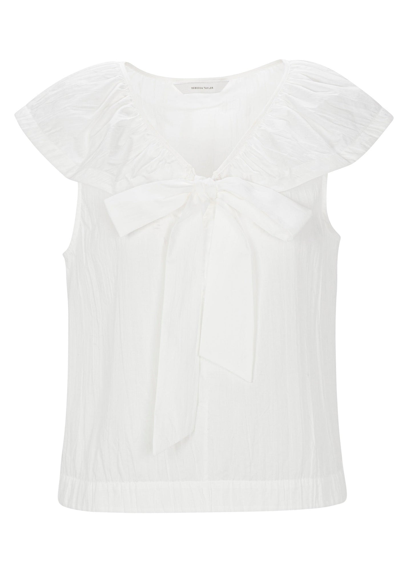 Marietta Crinkle Top | Milk