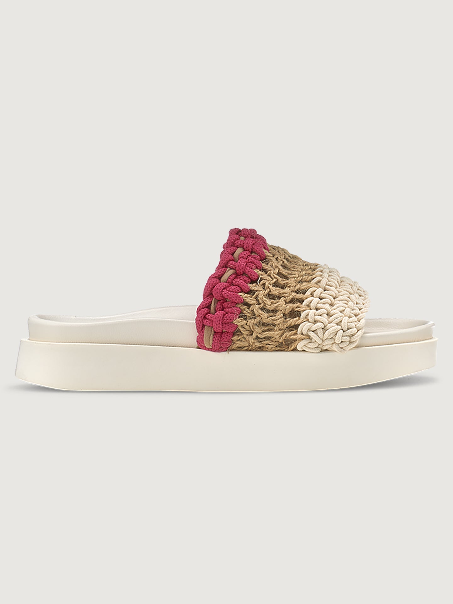 Inuikii | Loose Knitted Slide | Fuchsia