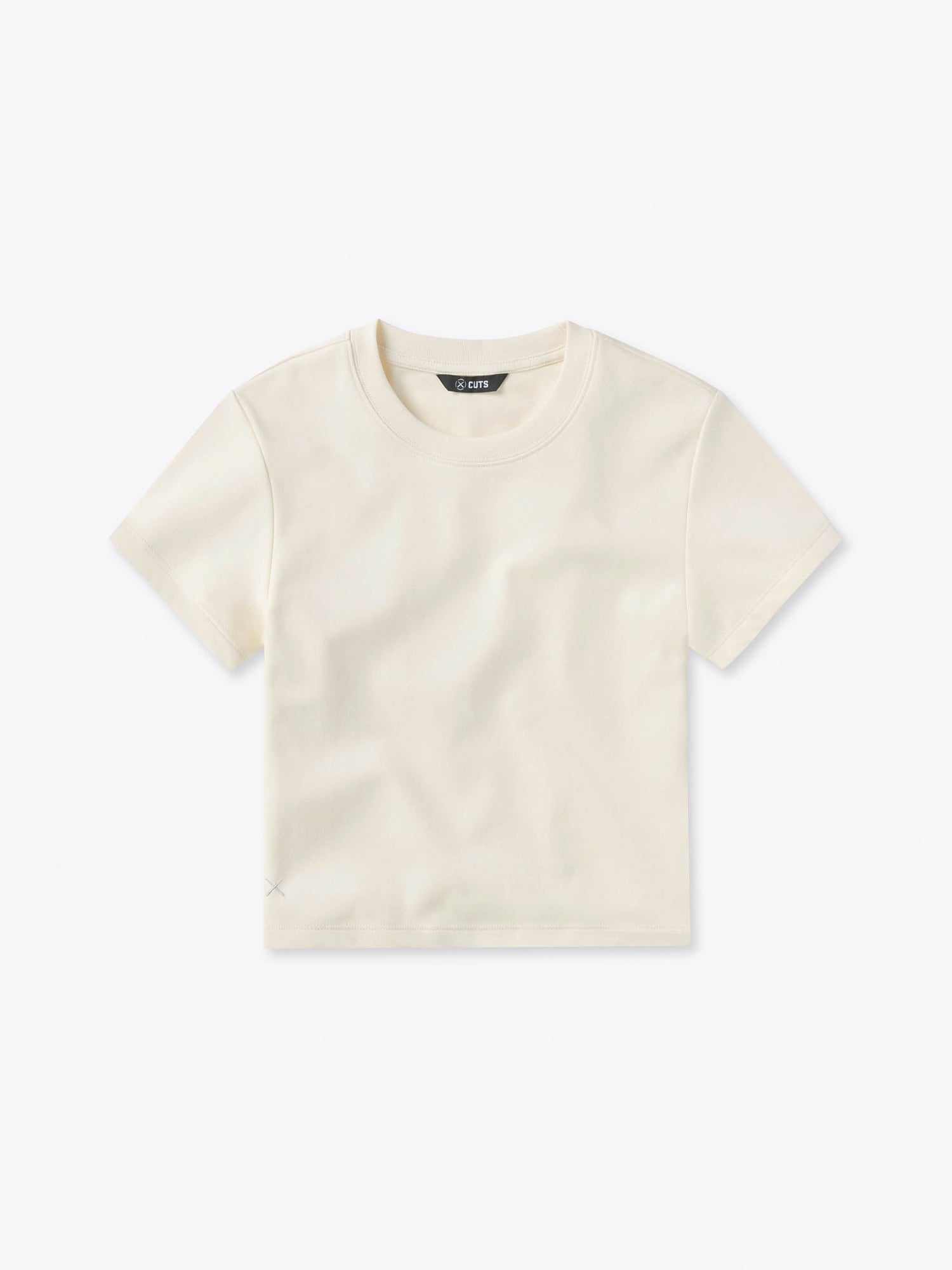 Womens | Tomboy Slim-Fit Tomboy-Cotton Tee Cropped | Ivory