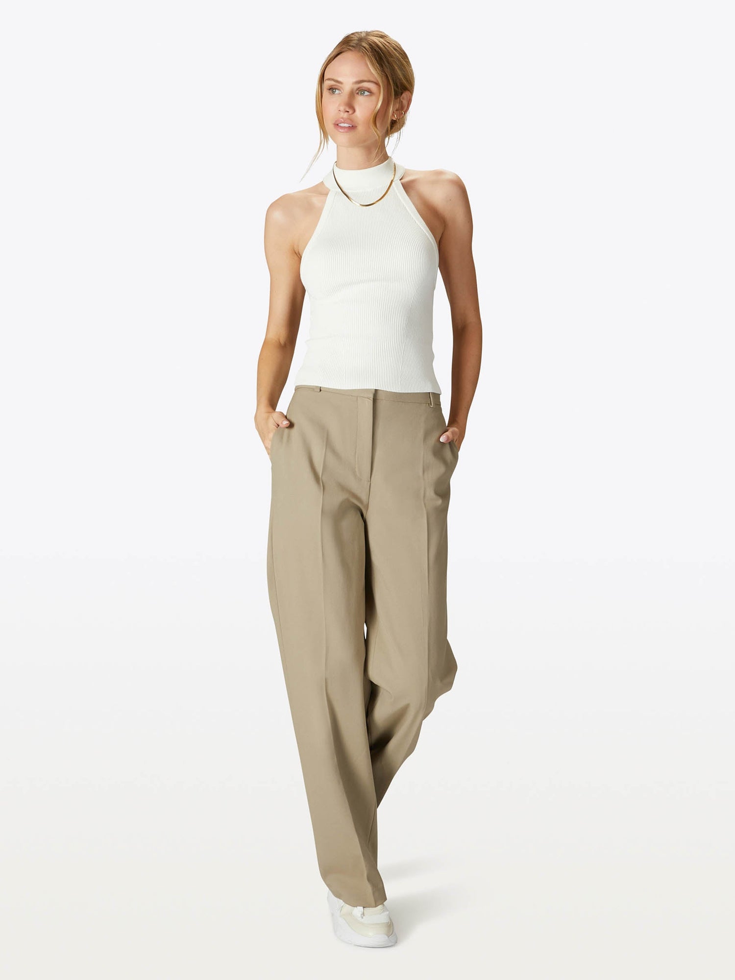 Womens | Coreflex Form-Fitting Mock Neck | Ivory