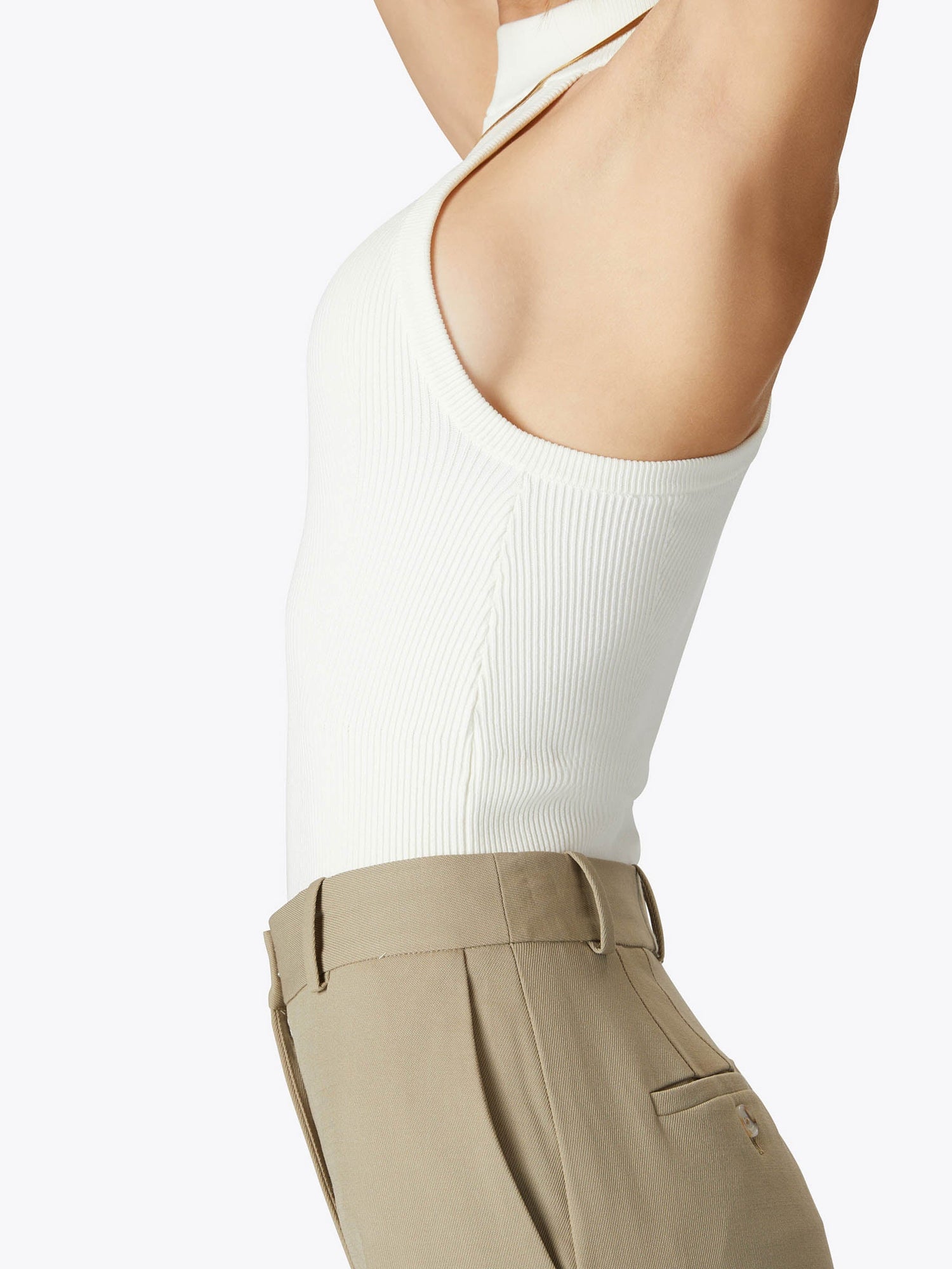 Womens | Coreflex Form-Fitting Mock Neck | Ivory
