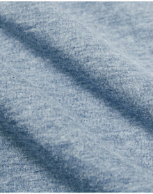 Indigo Tall Straight Hem Crew Neck T-Shirt | Heather