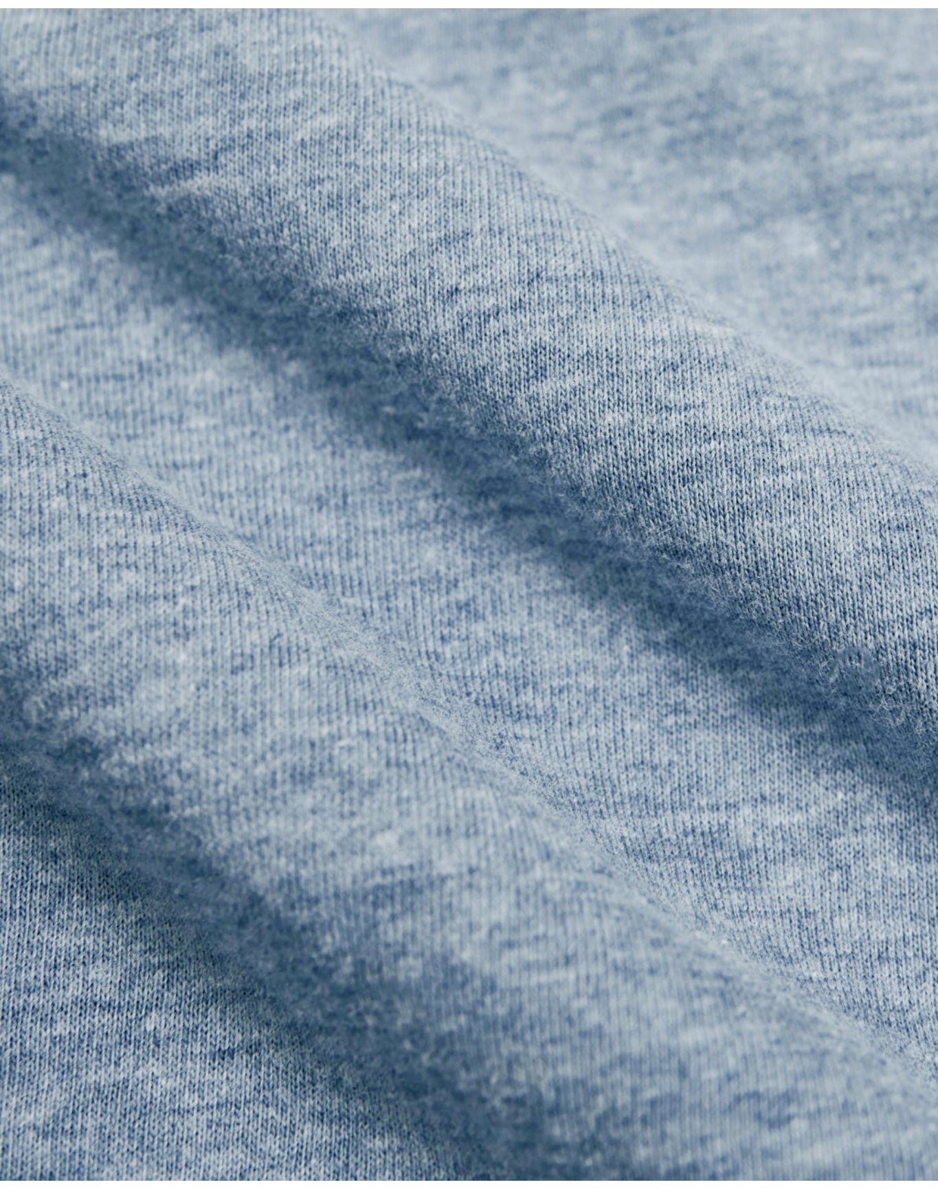 Indigo Tall Straight Hem Crew Neck T-Shirt | Heather