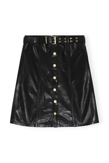 Foil Denim Corsage | Black