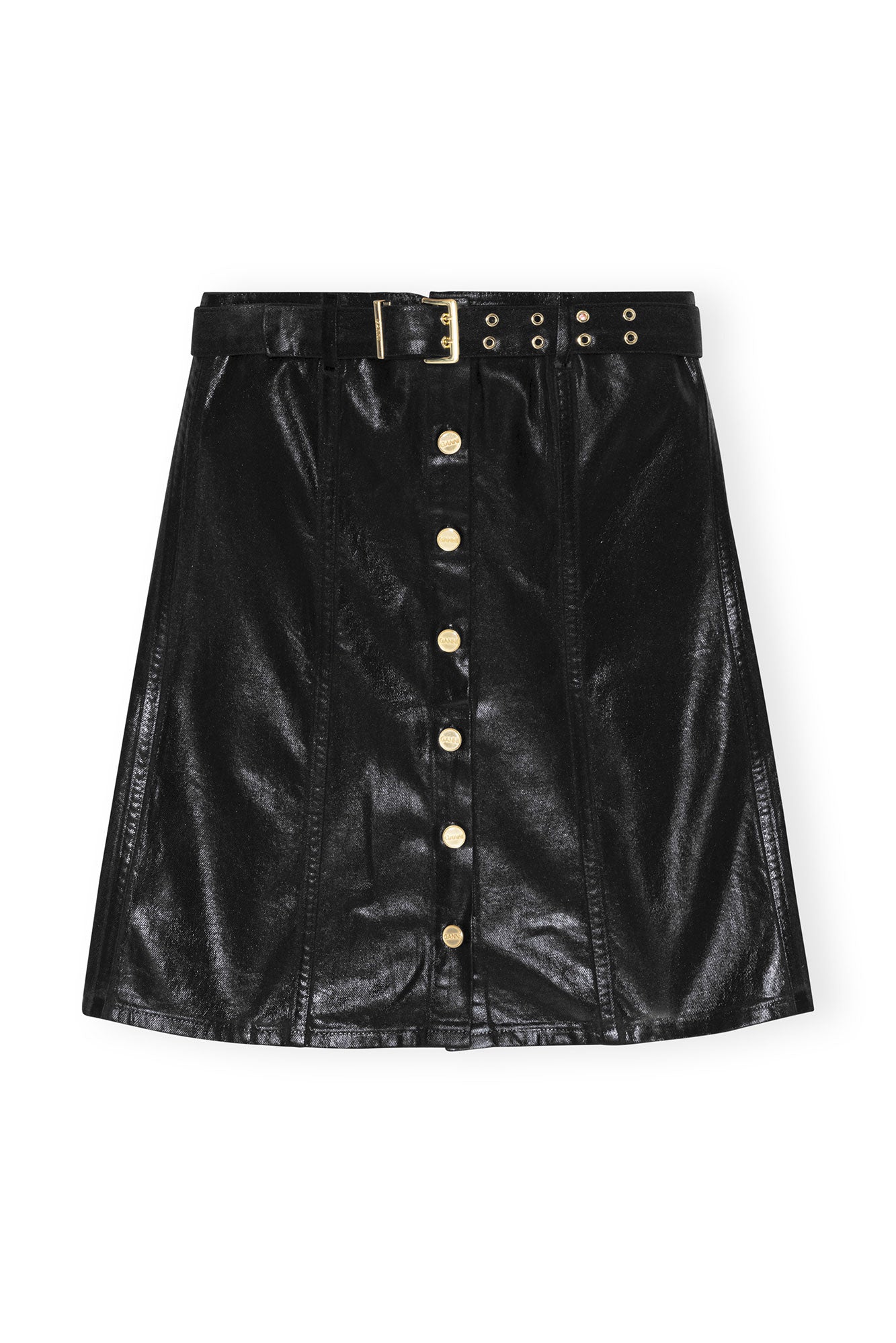 Foil Denim Corsage | Black