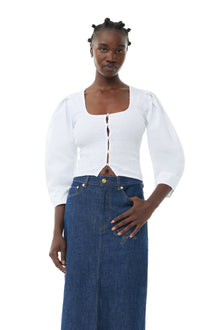 Rinse Stitch Denim Maxi Skirt | Rinse