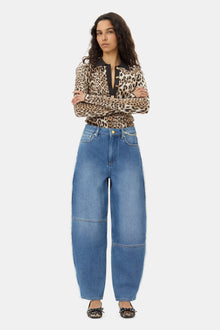 Heavy Denim Stary | Mid Blue Stone