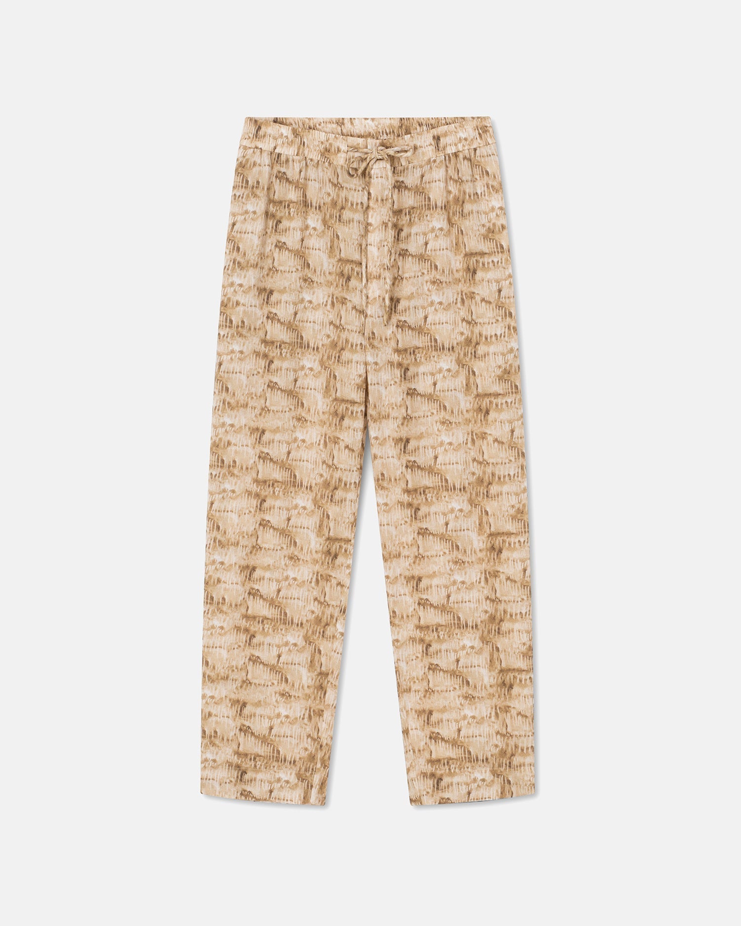 Jain Cotton Voile Pants | Aquarelle Landscape