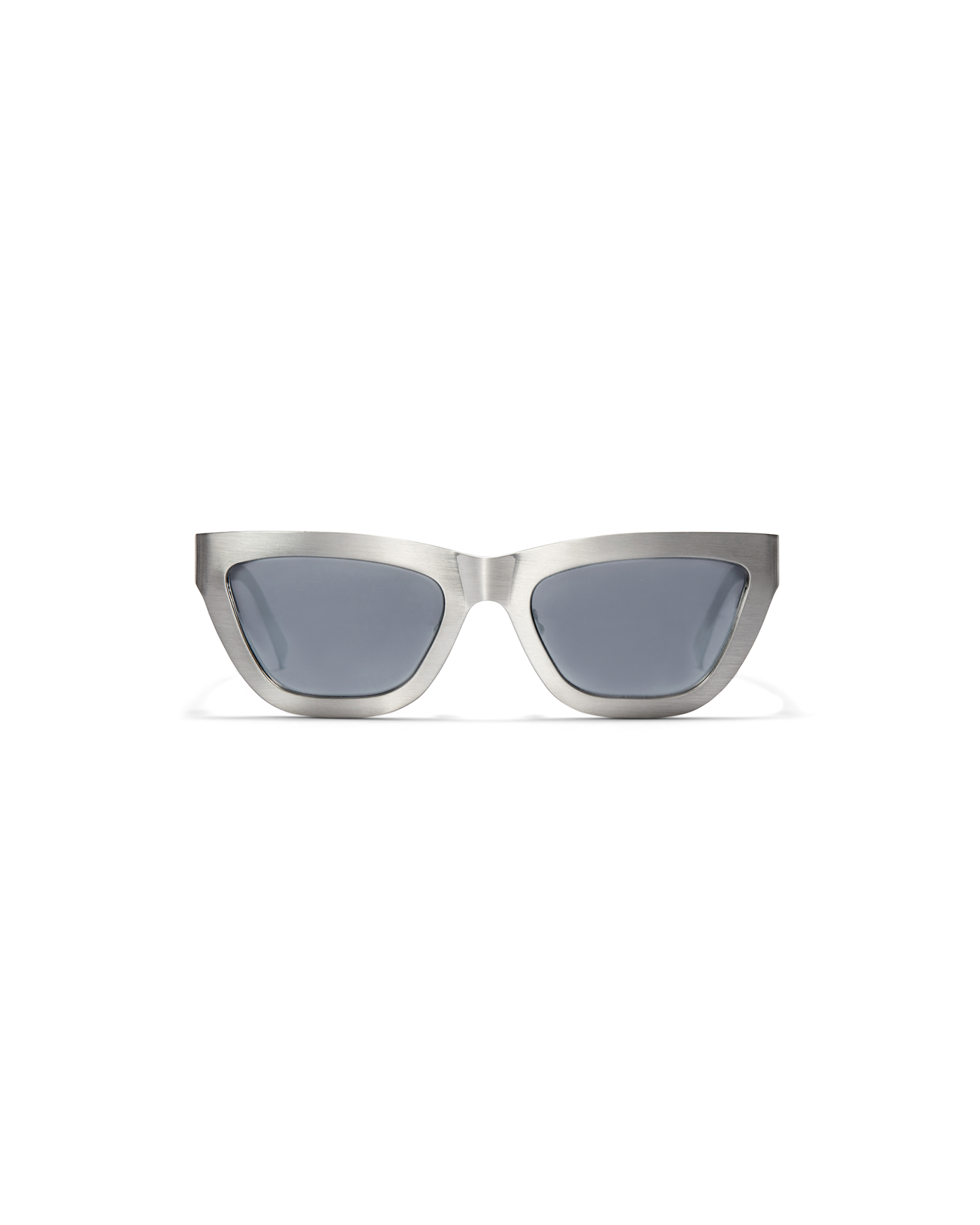 The Cateye Sunglasses | Recycled Steel | Silver Mirror Poly Renew Lenses