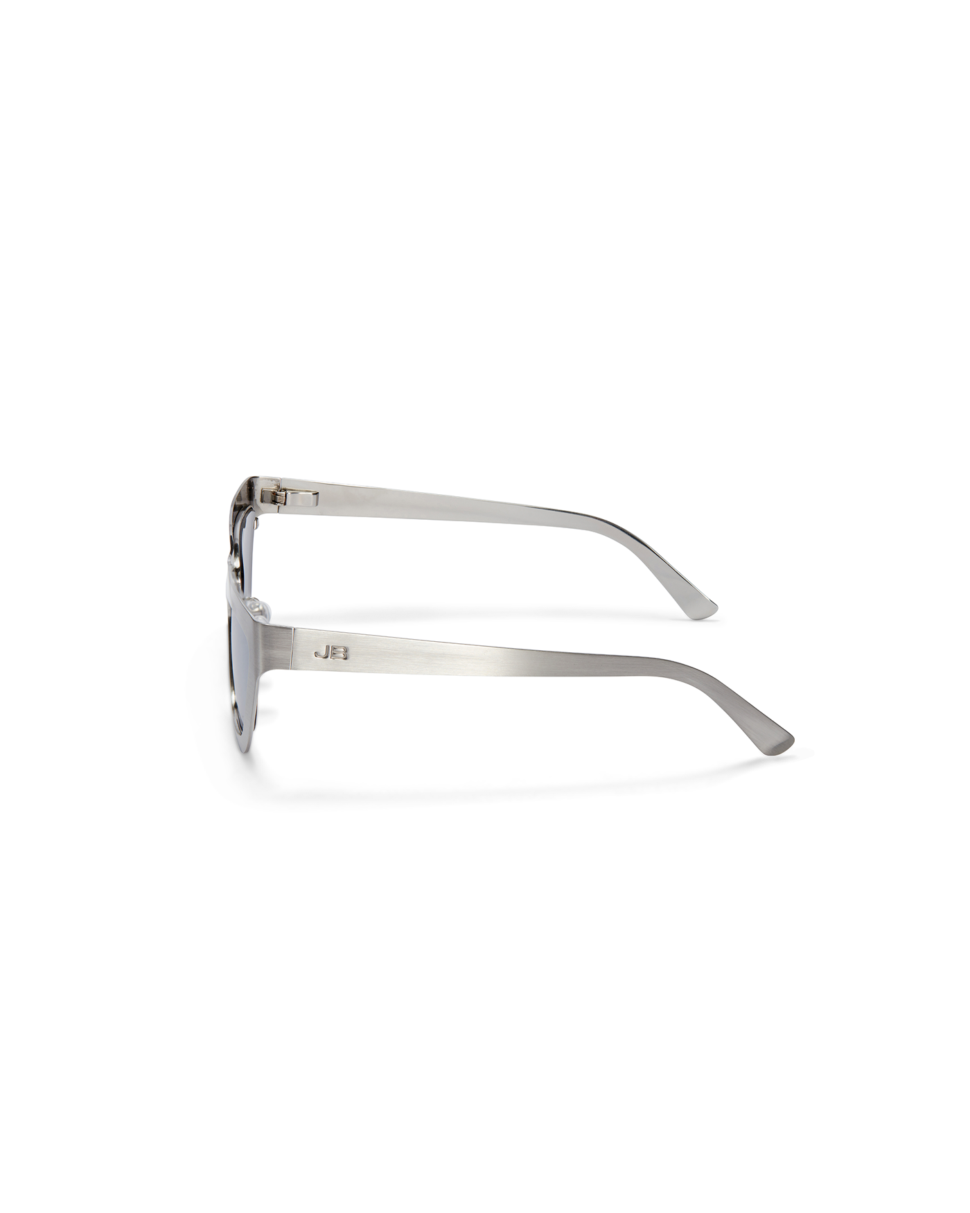 The Cateye Sunglasses | Recycled Steel | Silver Mirror Poly Renew Lenses