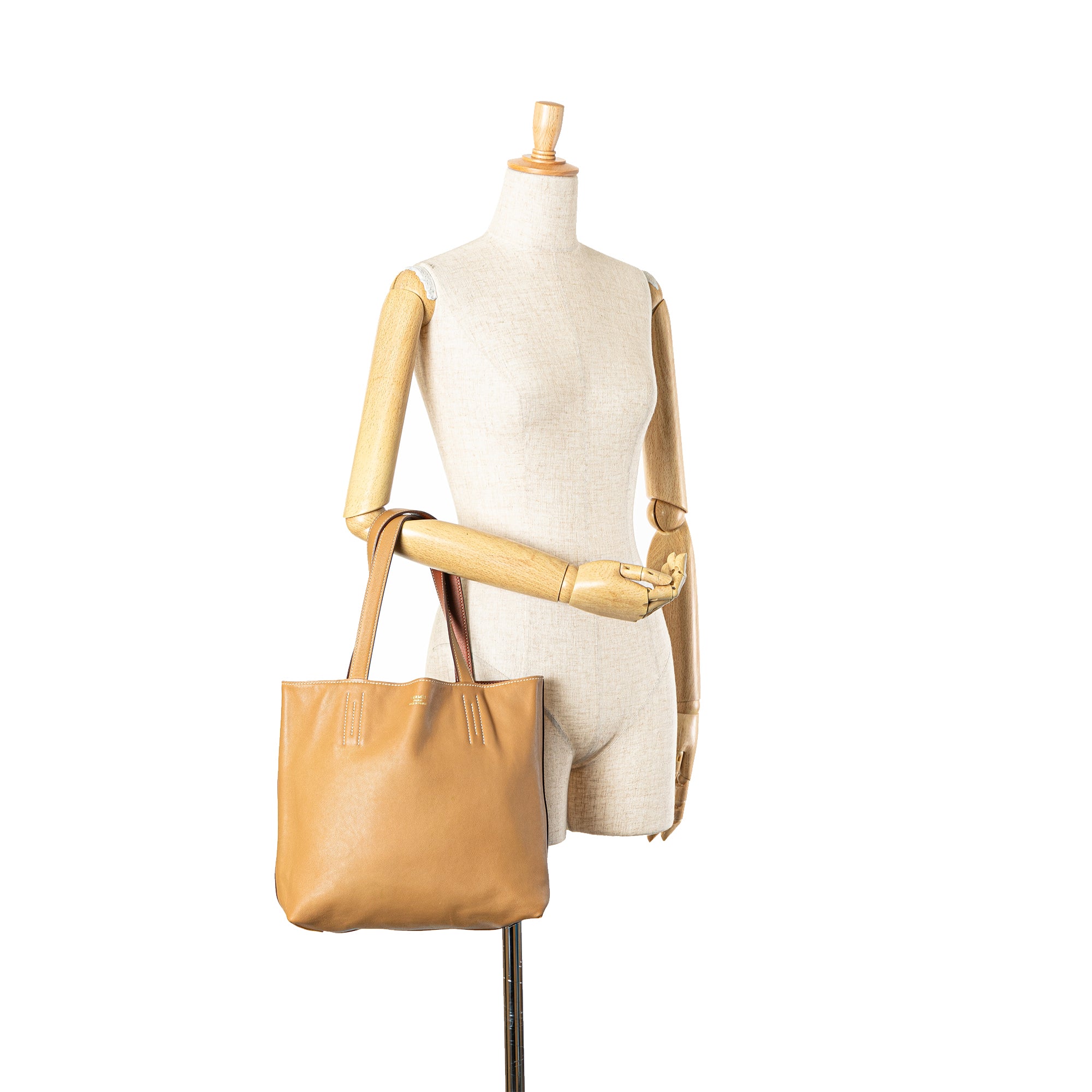 Hermes | Pre-Owned Swift Double Sens 28 | Brown/Light BrownBrown