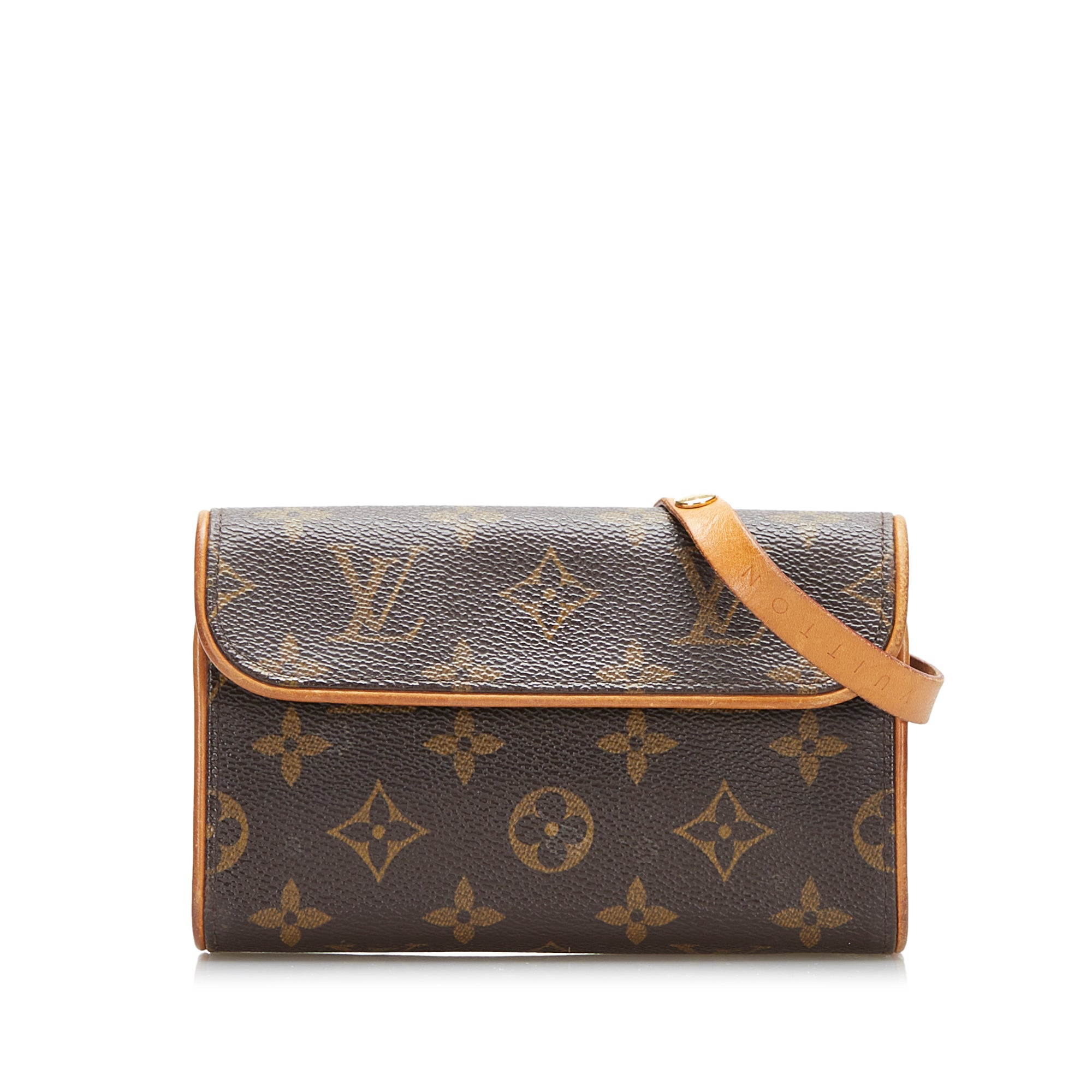 Louis Vuitton Pre-Owned Monogram Pochette Florentine | Women | Brown