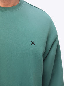 Mens | Divine Classic-Fit Fleece Pullover | Juniper