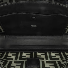 Fendi | Pre-Owned Medium Zucca PVC Baguette Satchel | Black
