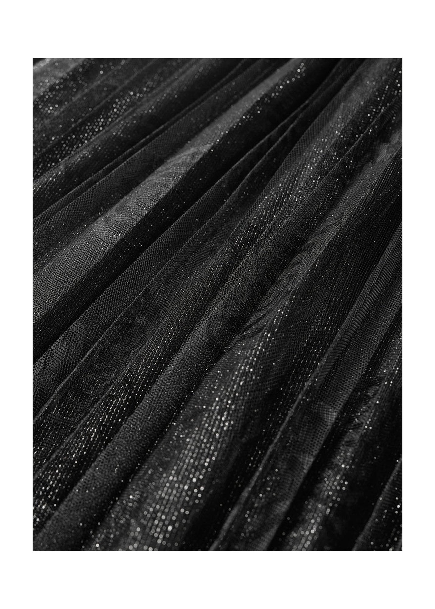 Jacquard Gradient Skirt | Black