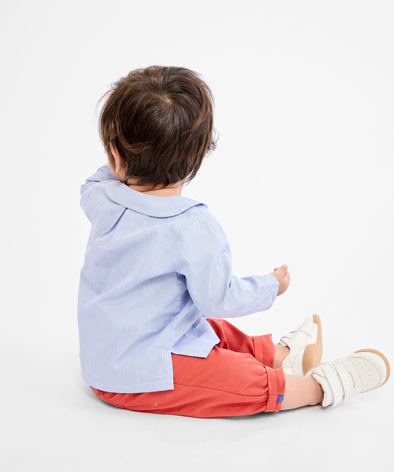 Boys | Jefferson Baby Shirt | Blue