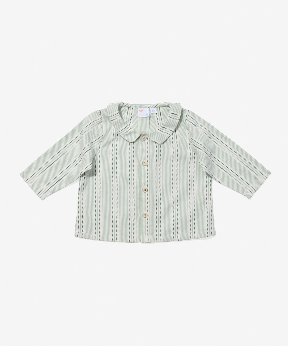 Boys | Jefferson Baby Shirt | Green