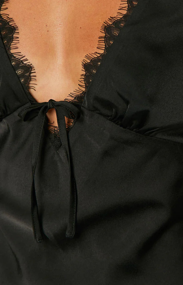 Jennifer Mini Party Dress | Black